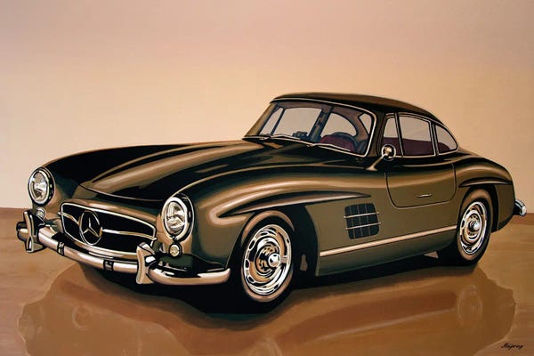 Mercedes-Benz: Mercedes Benz 300 SL 1954 by Paul Meijering