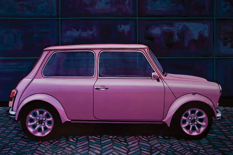 Austin Mini Cooper 1964 by Paul Meijering wall art