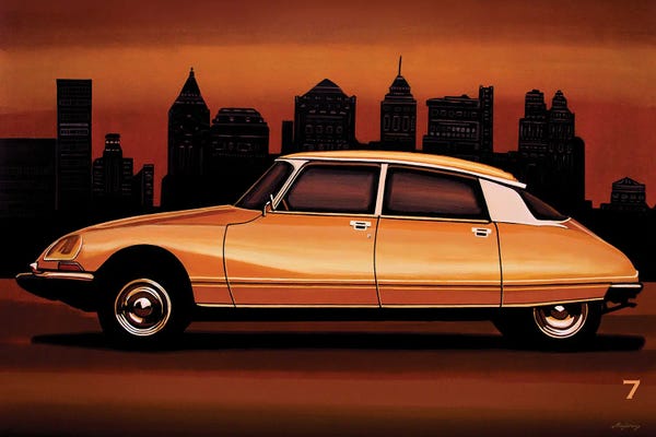 Vintage & Retro Bedroom: Citroen DS 1955 by Paul Meijering