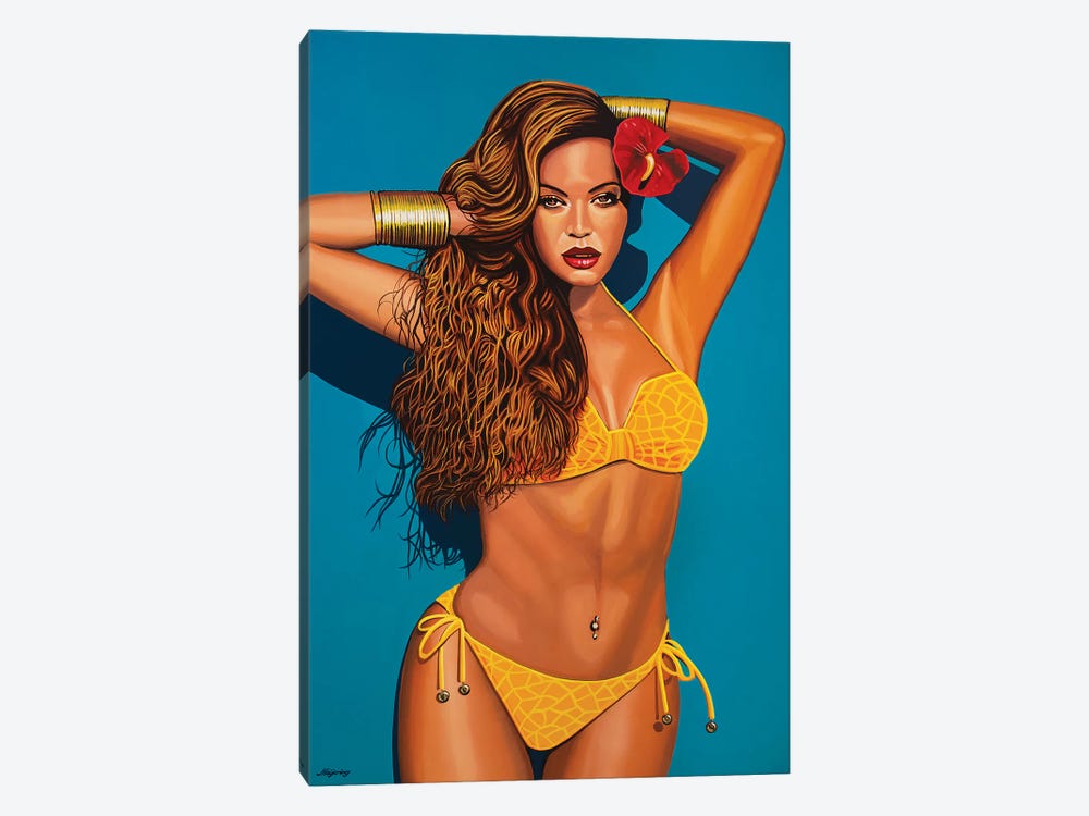 Beyonce II by Paul Meijering 1-piece Canvas Art Print