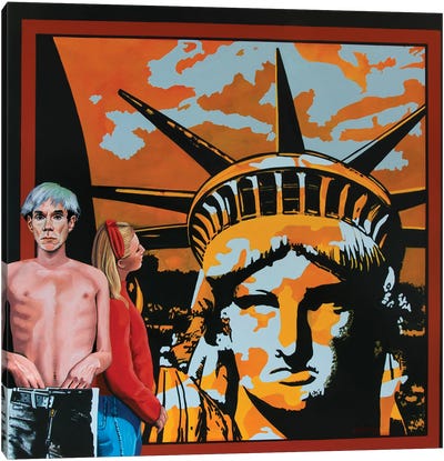 Andy Warhol Canvas Art Print - Laundry Room Art