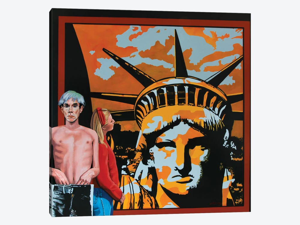Andy Warhol by Paul Meijering 1-piece Art Print