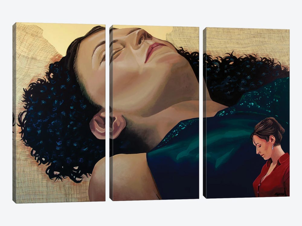 Arantzazu Martinez by Paul Meijering 3-piece Canvas Print