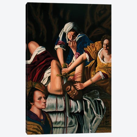 Artemisia Gentileschi Canvas Print #PME233} by Paul Meijering Canvas Art