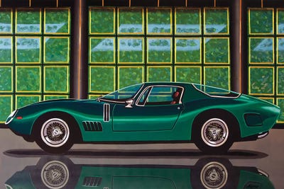 Bizarrinni 5300 Gt Strada by Paul Meijering framed wall art