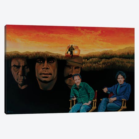 Coen Brothers Canvas Print #PME247} by Paul Meijering Canvas Artwork