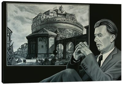 Aldous Huxley Canvas Art Print - Arches