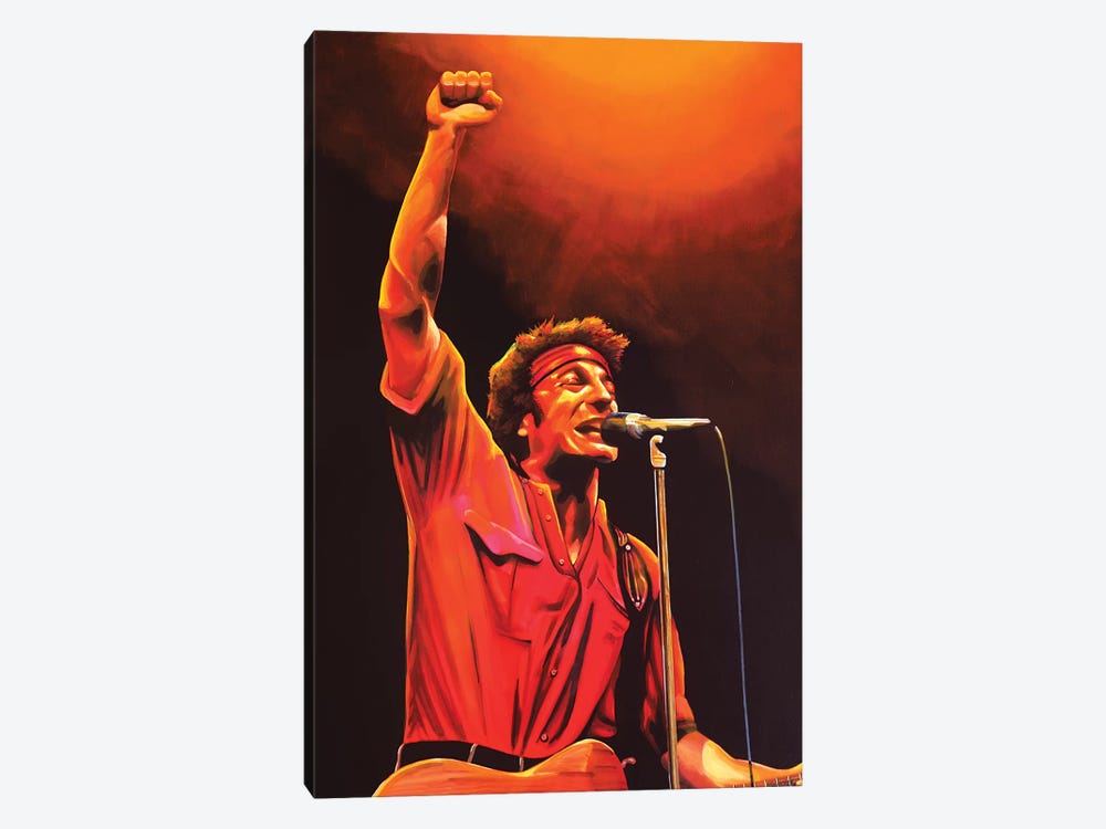 Bruce Springsteen by Paul Meijering 1-piece Canvas Artwork