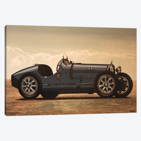 Bugatti  Canvas Print #PME34} by Paul Meijering Art Print