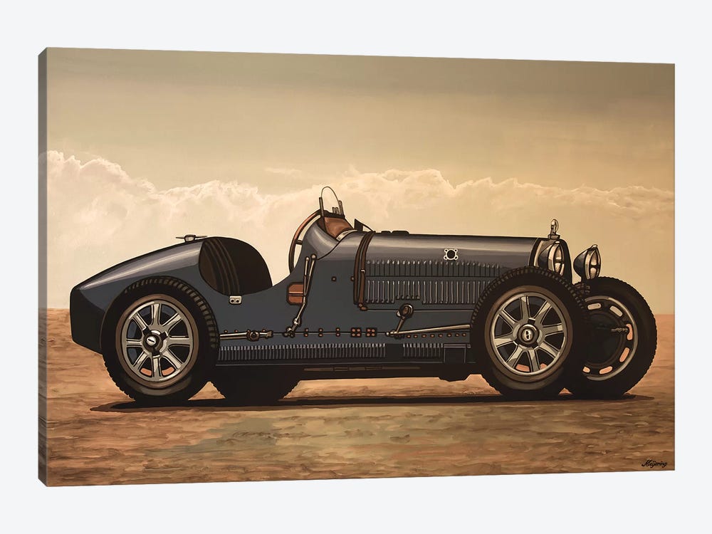 Bugatti  by Paul Meijering 1-piece Canvas Wall Art