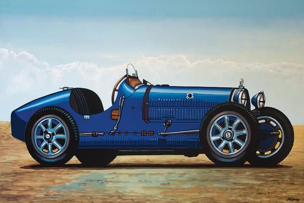 Bugatti: Bugatti Type 35 Grand Prix by Paul Meijering