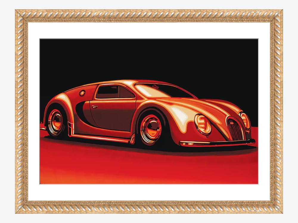 Top G Bugatti Canvas Print - Insomniarts Gallery