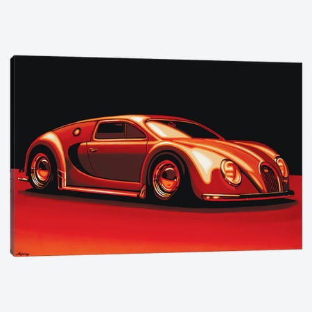 Bugatti Veyron 1945 Canvas Print #PME36} by Paul Meijering Canvas Print