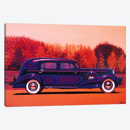 Cadillac V 16 Custom Imperial Canvas Print #PME37} by Paul Meijering Canvas Print
