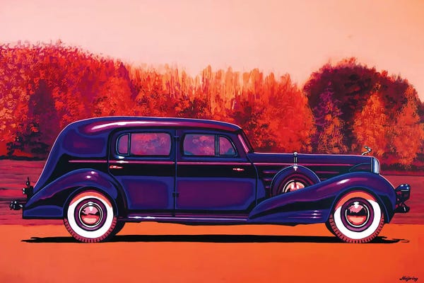 Cadillac: Cadillac V 16 Custom Imperial by Paul Meijering