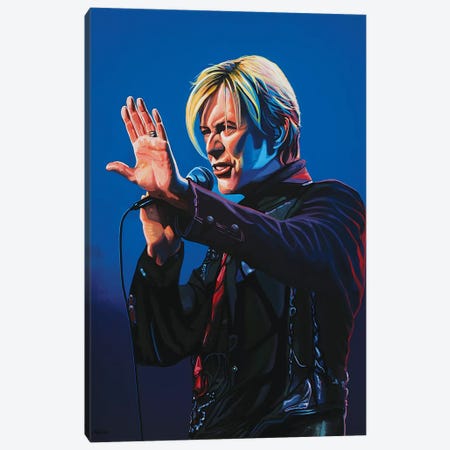 David Bowie I Canvas Print #PME49} by Paul Meijering Canvas Print