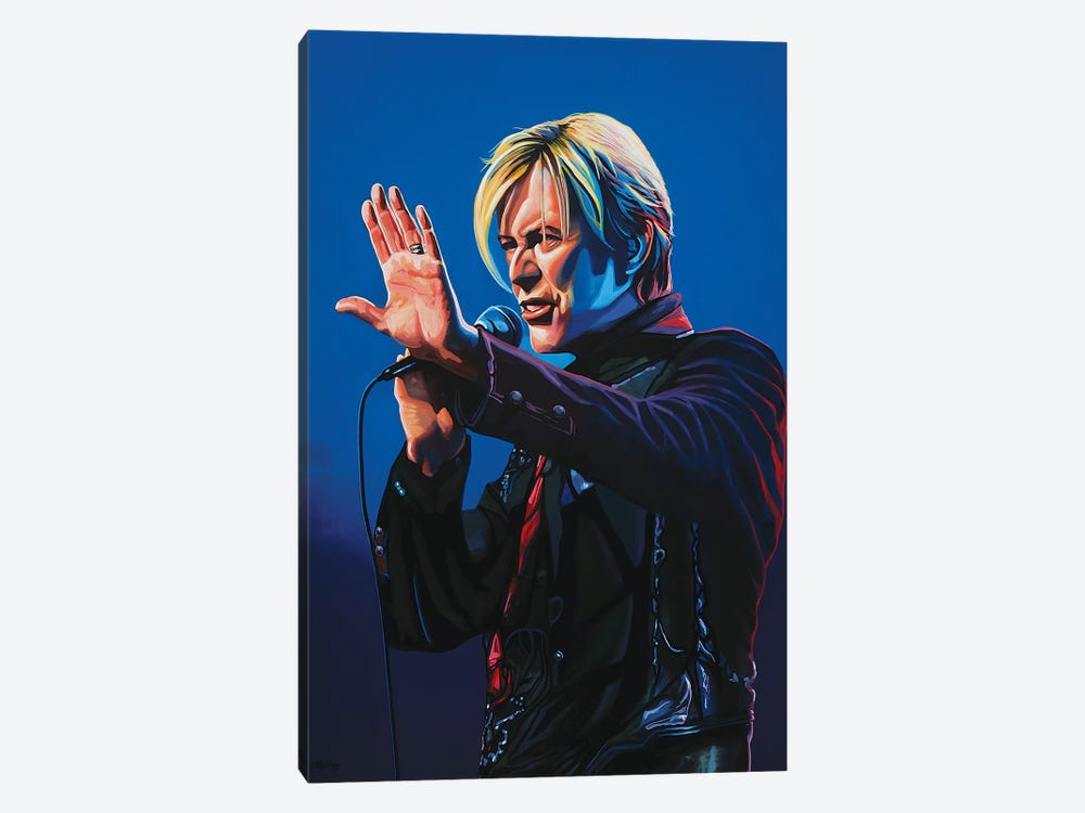 David Bowie I by Paul Meijering 1-piece Canvas Wall Art