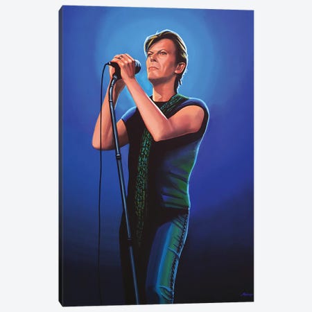 David Bowie II Canvas Print #PME50} by Paul Meijering Canvas Art