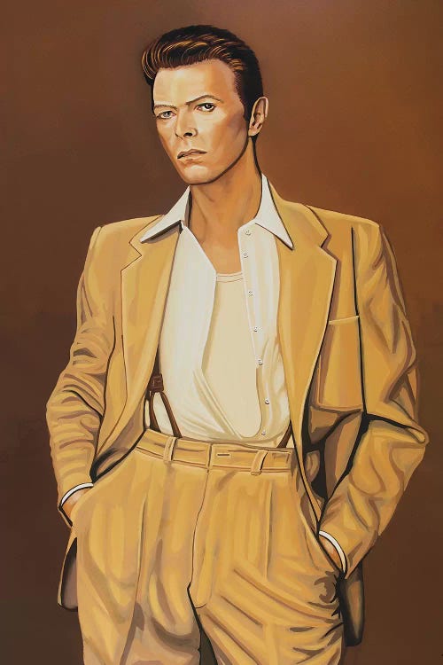 David Bowie IV by Paul Meijering wall art