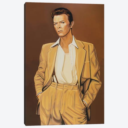 David Bowie IV Canvas Print #PME51} by Paul Meijering Canvas Artwork