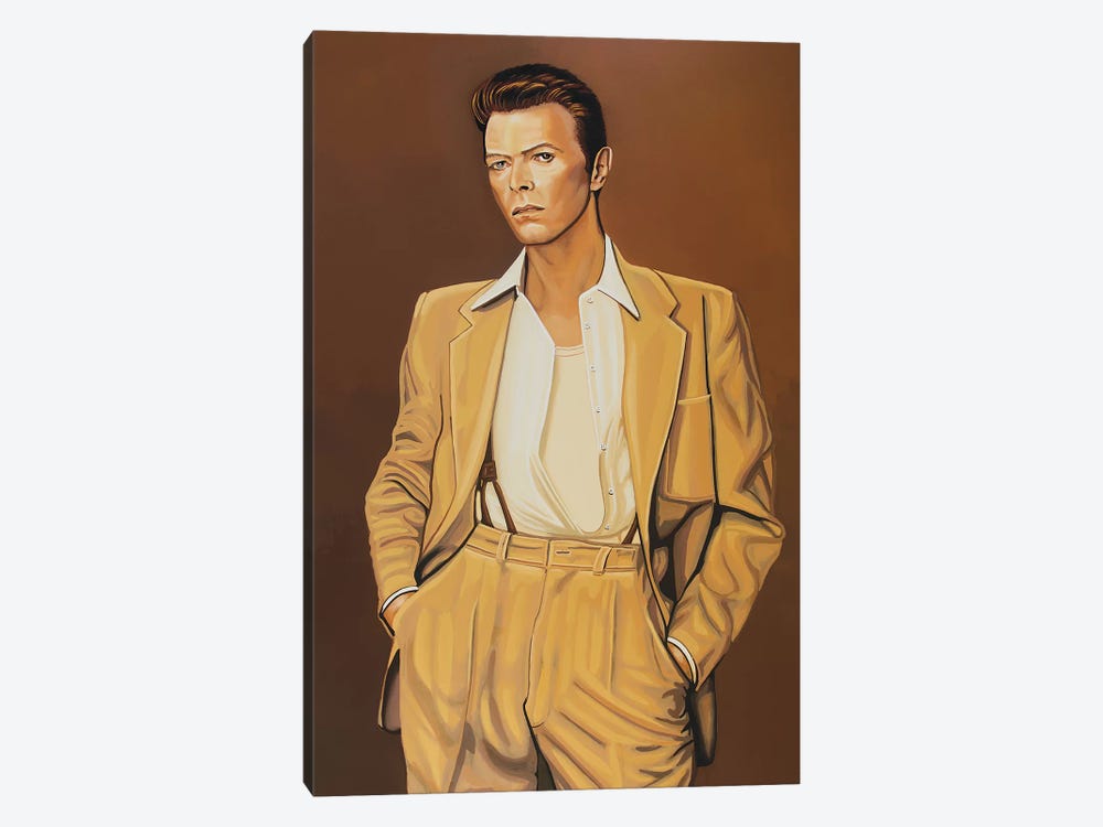 David Bowie IV by Paul Meijering 1-piece Canvas Print