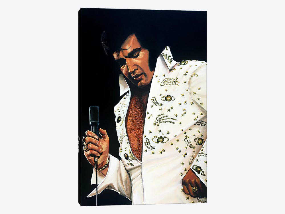 Elvis Presley I by Paul Meijering 1-piece Canvas Art