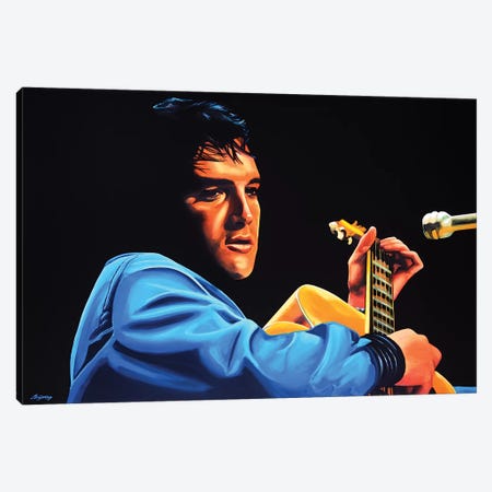 Elvis Presley II Canvas Print #PME57} by Paul Meijering Canvas Print