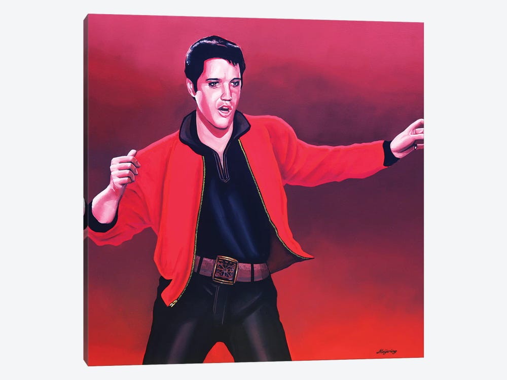 Elvis Presley IV by Paul Meijering 1-piece Canvas Art