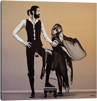 Fleetwood Mac Rumours Canvas Art Print - Band Art