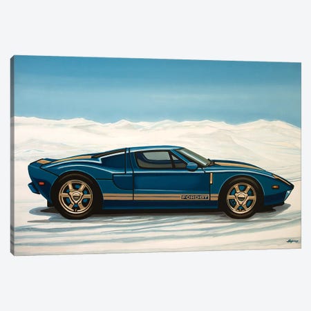 Ford Gt 2005 Canvas Print #PME64} by Paul Meijering Canvas Artwork