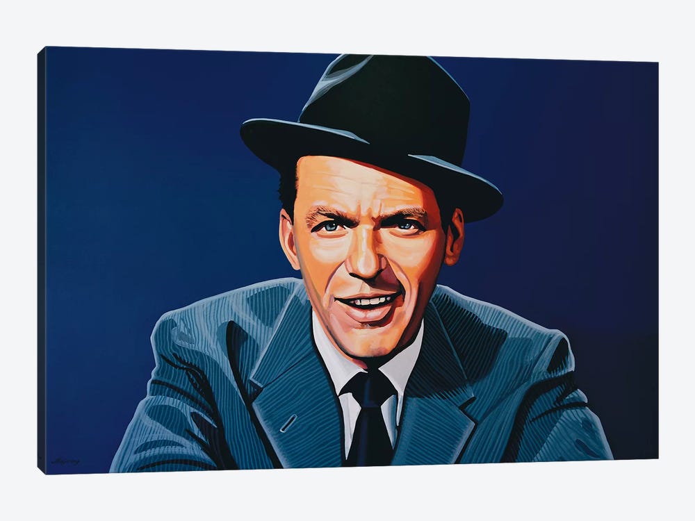 Frank Sinatra by Paul Meijering 1-piece Canvas Print