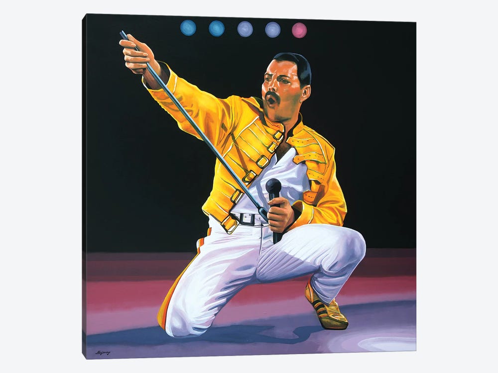 Freddie Mercury I by Paul Meijering 1-piece Canvas Art