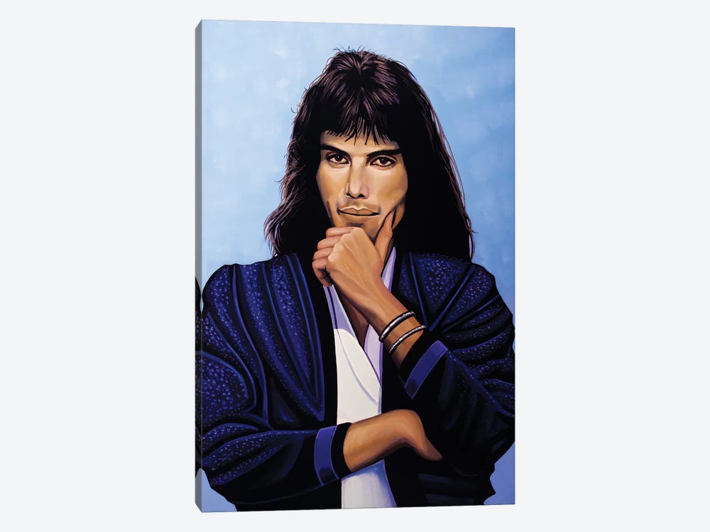 Freddie Mercury V by Paul Meijering 1-piece Canvas Artwork
