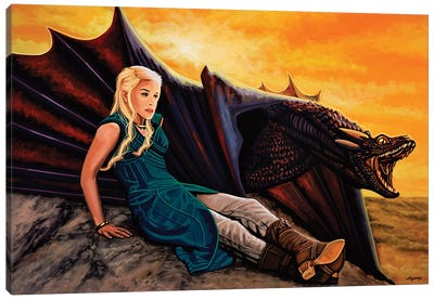 Game Of Thrones Canvas Art Print - Cinematic Gallery