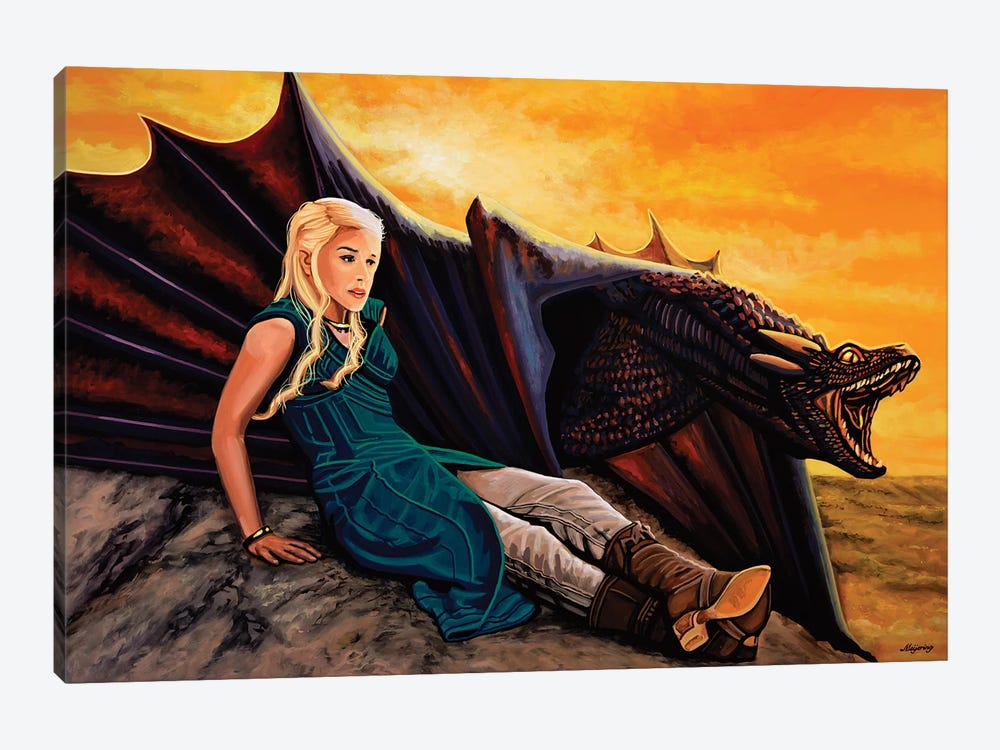 Game Of Thrones by Paul Meijering 1-piece Canvas Print