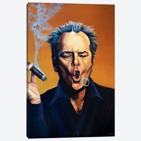 Jack Nicholson I Canvas Print #PME77} by Paul Meijering Canvas Print