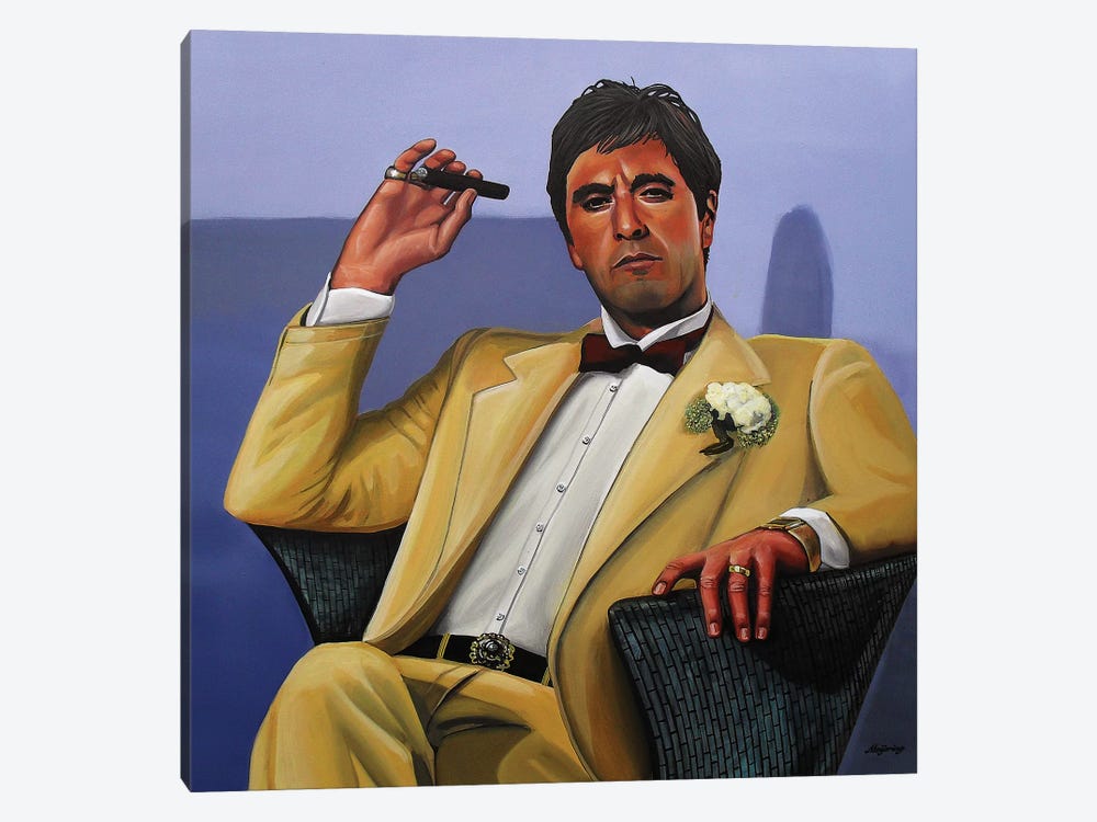 Al Pacino I by Paul Meijering 1-piece Canvas Artwork