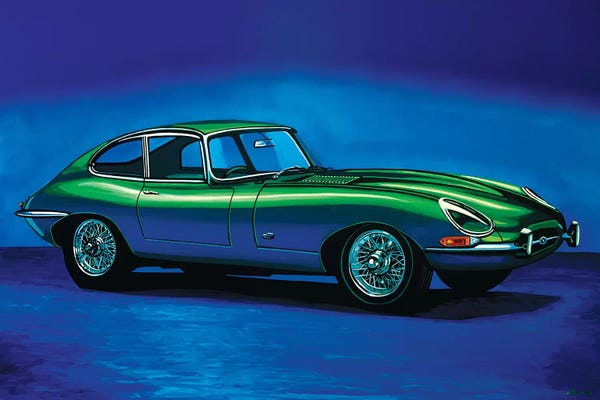 Jaguar: Jaguar E Type by Paul Meijering