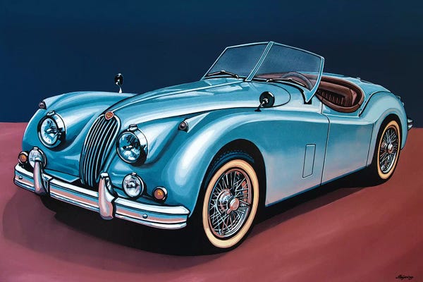 Jaguar: Jaguar Xk140 Cabrio by Paul Meijering