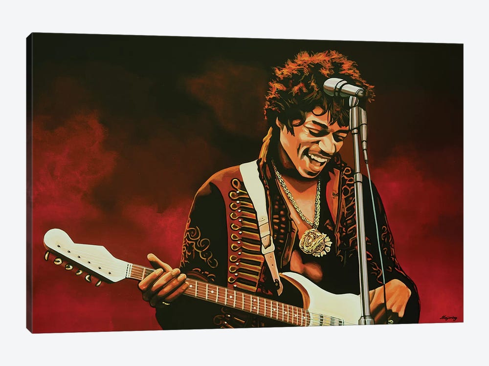 Jimi Hendrix I by Paul Meijering 1-piece Art Print