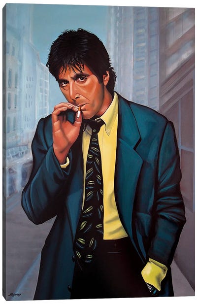 Al Pacino II Canvas Art Print - Al Pacino