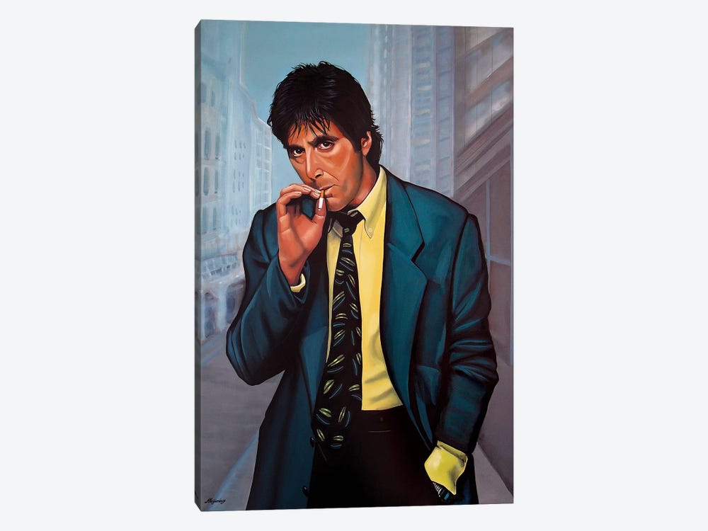 Al Pacino II by Paul Meijering 1-piece Canvas Art Print