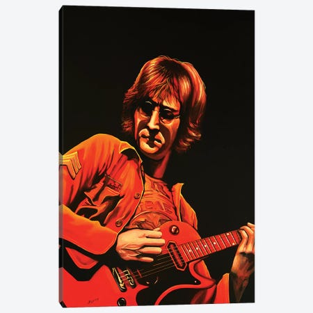 John Lennon Canvas Print #PME93} by Paul Meijering Canvas Artwork