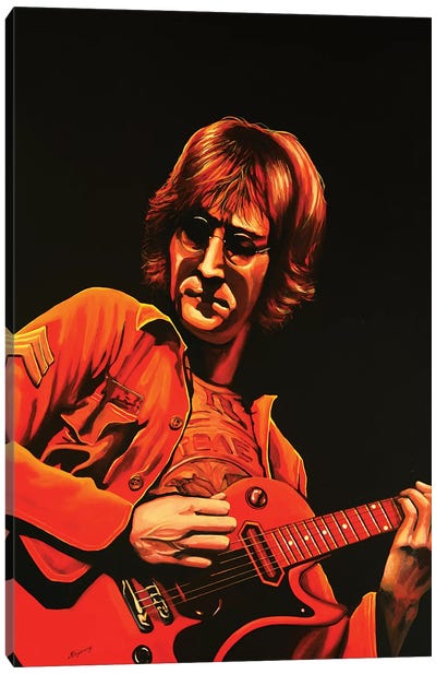 John Lennon Canvas Art Print - Paul Meijering
