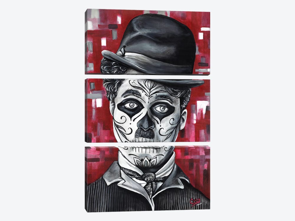 Idividual Uniquities by The Poet Mr. Fab 3-piece Canvas Print