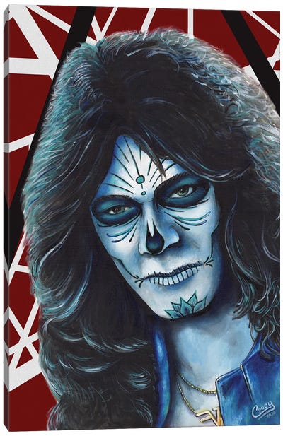 Refuted Decree Canvas Art Print - Eddie Van Halen