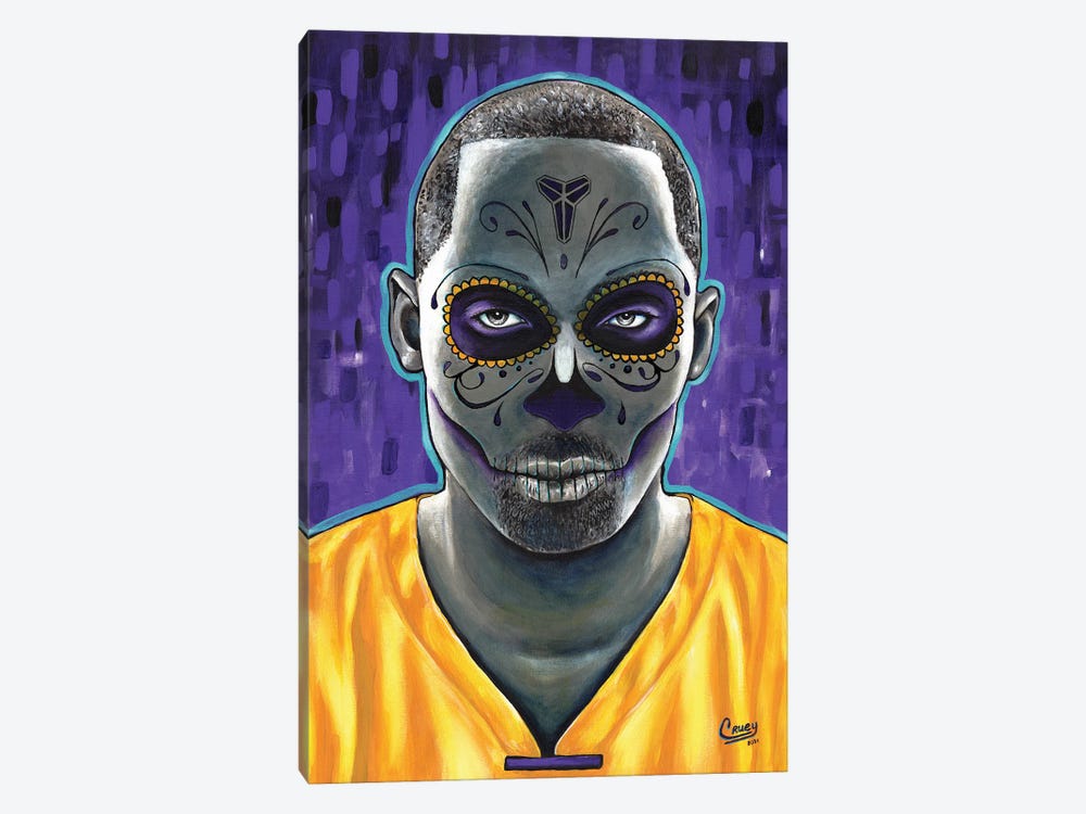 Mamba De Los Lakers by The Poet Mr. Fab 1-piece Canvas Wall Art