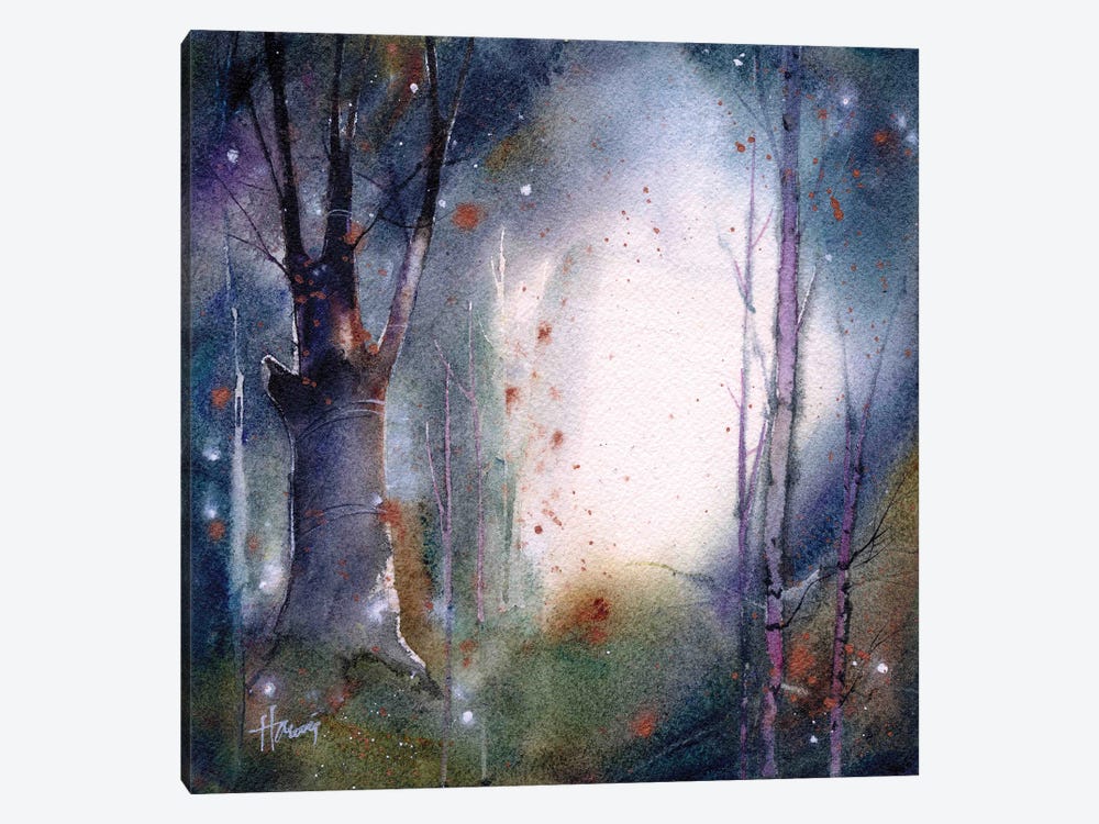 Moonlight Glows by Pamela Harnois 1-piece Canvas Art Print
