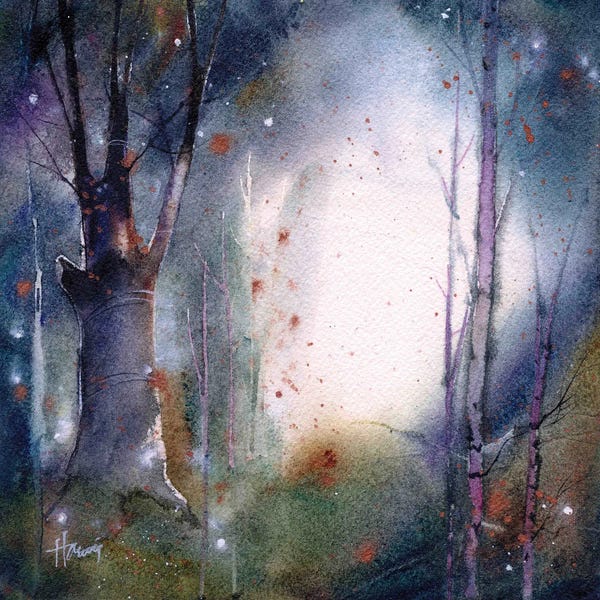 Refreshing Workspace: Moonlight Glows by Pamela Harnois