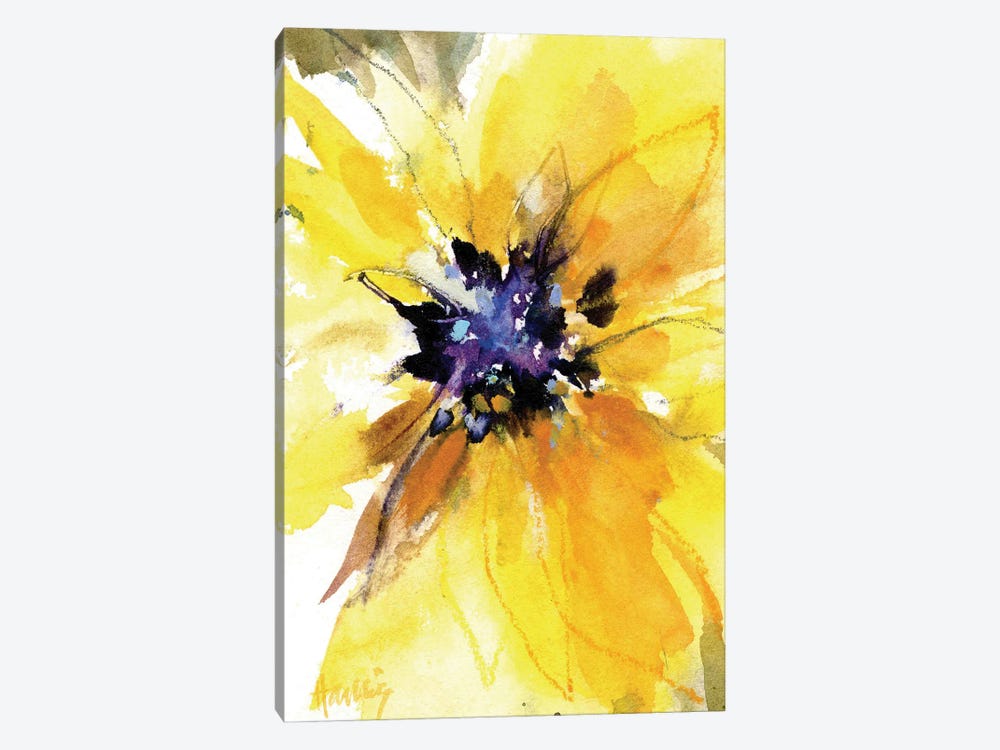 Sunflower Smile by Pamela Harnois 1-piece Canvas Print